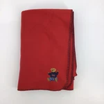 Ralph Lauren Home Fleece Throw Blanket 50X68 Embroidered Polo Teddy Bear 90S. Fixed Price $29.99.