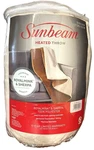 Sunbeam Heated Throw Blanket Royal Mink & Sherpa New 50" X 60" Multi-setting. Fixed Price $49.99.