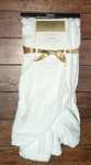 Badgley Mischka Home Oversized 50" 70 White Super Soft Faux Fur Throw - Nwt. Fixed Price $59.99.