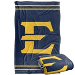 East Tennessee State University Primary Logo Stripes Silky Touch Throw Blanket. Fixed Price $47.99.