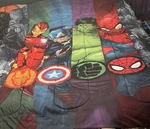 Marvel Comics Hero Blanket. Fixed Price $30.00.
