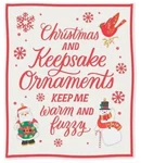 Hallmark Christmas And Keepsake Ornaments Warm Fuzzy Blanket 50X60 Gift. Fixed Price $49.67.