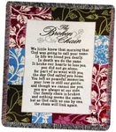 Manual Inspirational Collection 50 X 60-INCH Tapestry Throw, Broken Chain Poem. Fixed Price $73.64.