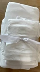Pottery Barn Teen Cloud Jersey Queen White Sheet Set 1 Pillowcase Read. Fixed Price $44.00.