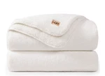 Ugg Whitecap Plush Throw Blanket Fleece Lightweight Soft For Couch .... Fixed Price $85.00.