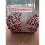 New Threshold 50" 60 White Red Fleece Throw Blanket Reversible Faux Shearling. Fixed Price $18.92.