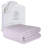 Threadmill Luxury Cotton Blankets For Queen Size Bed All-season 100%. Fixed Price $48.99.