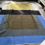 New With Vintage Roros Tweed Norway Wool Blanket Olive 130X200. Fixed Price $325.00.