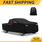 Waterproof 210D-PU Oxford Car Cover Single Dodge Ram Crew With Zipper. Fixed Price $54.99.
