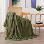 Linecooo Olive Green Fleece Throw Blanket 50 60 For Couch Sofa Bed,super S.... Fixed Price $23.61.