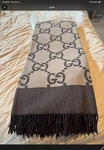Gucci Wool And Cashmere Blanket Includes Storage Bag. Fixed Price $445.00.