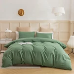 Ecocott Sage Green Duvet Cover King (104"X90"), (no Comforter). Fixed Price $90.99.