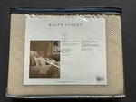 Rare! Nip Watterson Camel *ralph Lauren Bed Throw Blanket Weston Park New! Tan. Fixed Price $174.95.