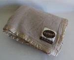 Vintage Creswick Woollen Mills Australian Made Blanket Brown 250CM X 165CM. Fixed Price $71.23.