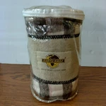 New Vintage Rare Earth Ragz Ramatex Fleece Throw Blanket 53 77 Brown/tan W/bag. Fixed Price $59.99.