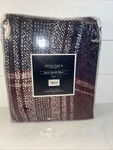Sonoma Luxury Striped Rayon Chenille Throw Blanket, 50"X60" New In Orig. Fixed Price $18.50.