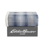 Eddie Bauer Plush-fleece Throw Blanket. Fixed Price $34.99.