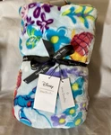 Vera Bradley Disney Little Mermaid Plush Throw Blanket Ariel Floral Ditsy Euc. Fixed Price $69.50.