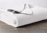 Nwt $248 Coyuchi Honeycomb Organic Cotton Blanket Full Queen Soft White. Fixed Price $189.00.