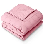 Bare Home Weighted Blanket, All-natural 100% Cotton, Premium Heavy. Fixed Price $77.99.