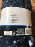 Mainstays Fleece Throw Blanket 50" X 60" Blue Snowflake New. Fixed Price $13.20.