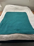 Better Living Green Fleece Blanket 58 X 47. Fixed Price $7.42.