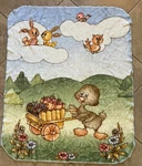 Vintage Baby Toddler Royal Blankets Colorful Rabbits Birds Ducks. Fixed Price $59.99.