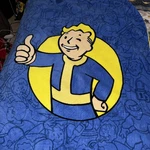 Fallout 76 New Vegas Blanket Video Game Vault Boy 57X42 Throw Bethesda. Fixed Price $31.49.