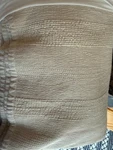 Restoration Hardware Rh Banded Linen Coverlet King Cal 114 X 96 Color Sand. Fixed Price $350.00.