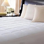 Slumber Rest Premium Quilted Heated Electric Mattress Pad Box Pattern Twin White. Fixed Price $49.99.