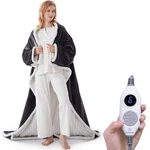 Westinghouse Electric Snuggle Throw 70*50" Heated Blanket, Grey&ivory. Fixed Price $169.22.