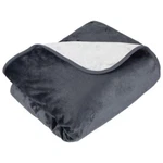 Gray 80X80 Waterproof Blanket King-size Throw Free Shipping. Fixed Price $46.30.