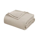 100% Egyptian Cotton Waffle Weave Throw Blanket For Bed Couch Sofa Home Decor.... Fixed Price $38.06.