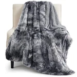 Bedsure Gentlesoft Fluffy Fuzzy Faux Fur Throw Blanket Sherpa Fleece Coz.... Fixed Price $41.66.