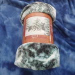 Birchwood Oversized Ultra-soft Fleece Throw 60X 80 Bears Winter Snow Scene. Fixed Price $11.99.