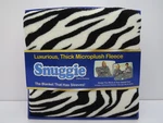 Snuggie Zebra Blanket With Sleeves & Pockets Microplush Fleece 71" X 54" New. Fixed Price $25.37.