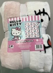 Hello Kitty Sanrio Super Soft! Silk Touch Throw Blanket 60X 70 White/pink Nwt. Fixed Price $59.99.
