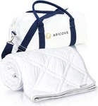 Aricove Cooling Weighted Blanket, 15 Lbs, Twin Size For Adults, Luxury Heavy. Fixed Price $230.77.