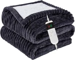 Heated Blanket Electric Throw Soft Heating Auto Off 10 Modes Flannel Sherpa. Fixed Price $35.98.