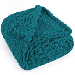 Long Create Chunky Knit Throw Blanket 60"X 80", 100% 60X80 Inch, Teal. Fixed Price $118.64.