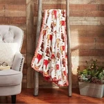 New Pioneer Woman Ranch Dance Velvet Plush Throw Crocheted Trim 50 X72. Fixed Price $20.00.