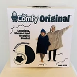 New The Comfy Wearable Blanket Oversize Hoodie Solid Blue Sherpa Lined One. Fixed Price $24.99.