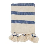 Saro Lifestyle Chic Tassels Stripe Throw Blanket. Fixed Price $57.91.