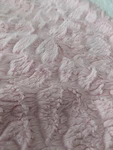 Berkshire Blankets Soft Pink Throw, Fluffy, Cozy 50"X72" Euc. Fixed Price $16.00.