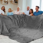 Macevia Oversize King Flannel Fleece Blanket Bed, California Huge Bl.... Fixed Price $42.07.