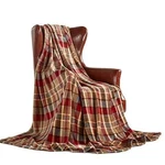 Merrylife Throw Blanket Plaid Ultra-plush Soft Colorful 40"50", Love Urban. Fixed Price $14.76.