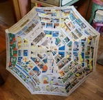 Vintage Kansas City Star Newspaper Comic Strip Cartoon Umbrella Peanuts Snoopy. Fixed Price $30.00.