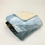 Sacred Thread Aztec Blanket Fleece Reversible Native American Western Throw 79X9. Fixed Price $95.98.