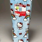 New Hello Kitty Plush Blanket Blue With Rainbow Twin Cloud Throw Nwt. Fixed Price $24.99.