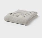 Threshold King Gray Sweater Knit Bed Blanket. Fixed Price $45.00.